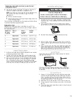 Предварительный просмотр 13 страницы Amana MEDC400VW Installation Instructions Manual