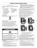 Предварительный просмотр 17 страницы Amana MEDC400VW Installation Instructions Manual