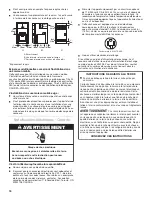 Предварительный просмотр 18 страницы Amana MEDC400VW Installation Instructions Manual