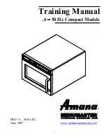 Amana Menumaster CDEC14E2 Training Manual предпросмотр