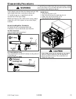 Preview for 25 page of Amana Menumaster DECS11MA Service