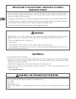 Preview for 4 page of Amana MENUMASTER DLD10M Owner'S Manual