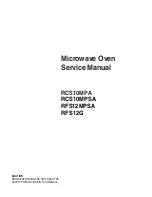 Preview for 1 page of Amana Menumaster RCS511A Service Manual