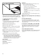 Preview for 16 page of Amana MGDE200XW Instructions Manual