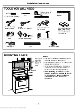 Preview for 7 page of Amana MMV1175JZ Installation Instructions Manual