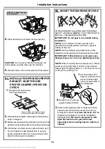 Предварительный просмотр 16 страницы Amana MMV1175JZ Installation Instructions Manual