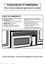 Предварительный просмотр 49 страницы Amana MMV1175JZ Installation Instructions Manual