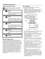 Предварительный просмотр 2 страницы Amana MVH120E Installation Instructions Manual