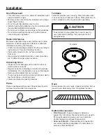 Предварительный просмотр 6 страницы Amana MVH130 Owner'S Manual