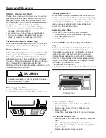 Предварительный просмотр 16 страницы Amana MVH130 Owner'S Manual