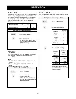 Предварительный просмотр 14 страницы Amana MVH140E Owner'S Manual & Installation Instructions