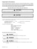 Preview for 4 page of Amana MVH140E Service Manual