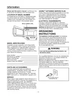 Preview for 6 page of Amana MVH150E Installation Instructions Manual