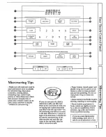 Предварительный просмотр 7 страницы Amana MVH210E Use And Care Manual