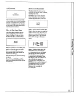 Предварительный просмотр 11 страницы Amana MVH210E Use And Care Manual