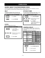 Preview for 10 page of Amana MVH240E Owner'S Manual & Installation Instructions