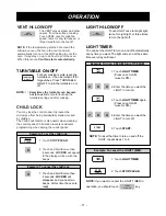 Preview for 11 page of Amana MVH240E Owner'S Manual & Installation Instructions