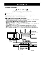 Preview for 33 page of Amana MVH240E Owner'S Manual & Installation Instructions