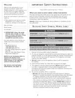 Preview for 2 page of Amana NAH6800 Use & Care Manual