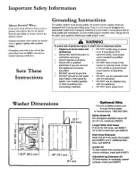 Preview for 5 page of Amana NAV2330AWW Installation Instructions Manual