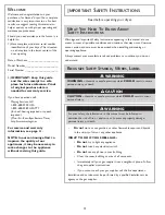 Preview for 2 page of Amana NDG6800AWW Use And Care Manual