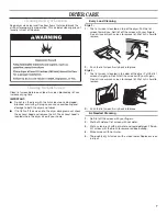 Предварительный просмотр 7 страницы Amana NED4500VQ0 User Instructions