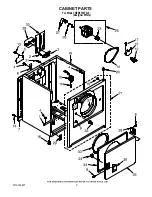 Preview for 3 page of Amana NED5100TQ0 Parts List