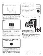 Preview for 9 page of Amana NFW5700B Series Use And Care Manual