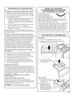 Preview for 33 page of Amana NFW5700BW0 Use & Care Manual