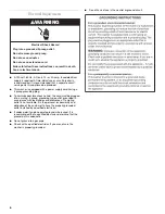 Preview for 6 page of Amana NFW7300W Use And Care Manual