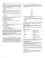 Preview for 14 page of Amana NFW7300W Use And Care Manual