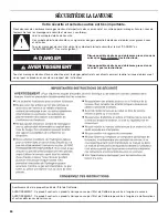 Preview for 24 page of Amana NFW7300W Use And Care Manual