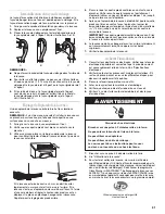 Preview for 31 page of Amana NFW7300W Use And Care Manual