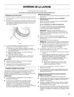 Preview for 41 page of Amana NFW7600XW00 Use & Care Manual