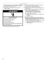 Preview for 10 page of Amana NGD4500VQ Installation Instructions Manual