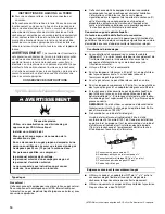 Preview for 14 page of Amana NGD4500VQ Installation Instructions Manual