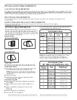 Предварительный просмотр 2 страницы Amana NGD4600Y Installation Instructions