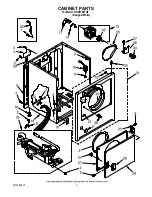 Preview for 3 page of Amana NGD5100TQ0 Top And Console Parts