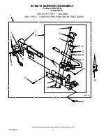 Preview for 5 page of Amana NGD5100TQ0 Top And Console Parts