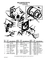 Preview for 7 page of Amana NGD5100TQ0 Top And Console Parts