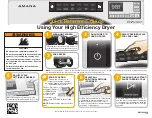 Amana NGD5800HW Quick Reference Manual предпросмотр