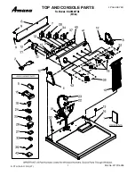 Предварительный просмотр 1 страницы Amana NGD5800TQ0 Parts List