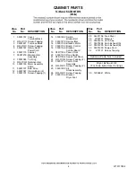 Предварительный просмотр 4 страницы Amana NGD7200TW10 Top And Console Parts