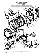 Предварительный просмотр 5 страницы Amana NGD7200TW10 Top And Console Parts