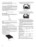 Предварительный просмотр 10 страницы Amana NGD7500VW Use & Care Manual