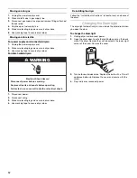 Предварительный просмотр 12 страницы Amana NGD7500VW Use & Care Manual