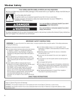 Preview for 2 page of Amana NTC3500FW0 Use And Care Manual