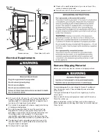 Preview for 5 page of Amana NTC3500FW0 Use And Care Manual