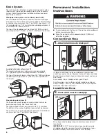 Preview for 6 page of Amana NTC3500FW0 Use And Care Manual