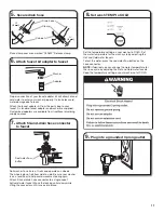 Preview for 11 page of Amana NTC3500FW0 Use And Care Manual